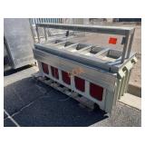 School Surplus: Heated 5 Well Electric Food Table
