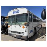 2008 Blue Bird White Passenger Bus