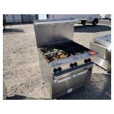 School Surplus: Vulcan 6 Burner Gas Grill / Range