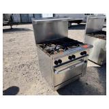 School Surplus: Vulcan 6 Burner Gas Grill / Range