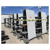 School Surplus: (6)pc -12FT Folding Tables w/Seats