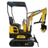 UNUSED AGT 13.5HP Gas Mini-Excavator QH12 w/ Blade