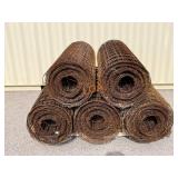(5)pcs- Concrete Wire Mesh Rolls