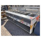 School Surplus: Heated 5 Well Electric Food Table