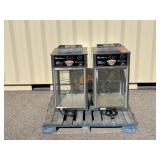 (2) Super Pretzel Food Warming CounterTop Machines