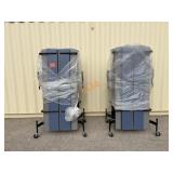 School Surplus: (2)pc -12FT Folding Tables w/Bench