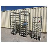(3)pc- Kitchen Aluminum Can Storage Racks