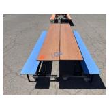 School Surplus- 8FT Folding Dinning Table -H