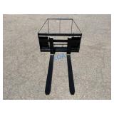 UNUSED Skid-Steer Lifting Fork Attachment,49' Fork