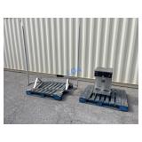 School Surplus- Table Pot Rack, Bunn Coffe Machine