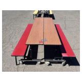 School Surplus- 8FT Folding Dinning Table -B