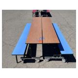School Surplus- 8FT Folding Dinning Table -C