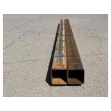 (2)pcs - 8' x 8' x 20FT, 3/16' Thick Steel I-Beams