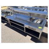 School Surplus- 7FT Heated Food Table