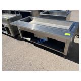 School Surplus- 78" Cold Food Table Cart