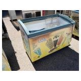 School Surplus- Ice Cream Freezer Display