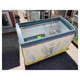 School Surplus- Ice Cream Freezer Display