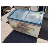 School Surplus- Ice Cream Freezer Display