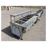 (4)pcs - Food Warming Restaurant Carts, Parts