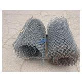 Pallet- (2) Rolls of Chain Link Fencing -D