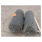 Pallet- (2) Rolls of Chain Link Fencing -C