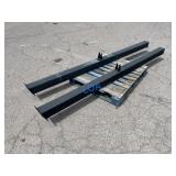 (2)pcs- Russell Hydra-Rib Basketball Net Poles