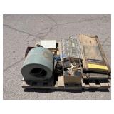 Pallet- Fuse,Breakers,Bins,Blower,Vehicle Creepers
