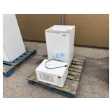 (2)pcs- Haier MiniFridge and Microwave