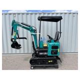 UNUSED 15HP Gas Mini-Excavator MH13RX w/ Blade