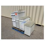 Aprx(7)pc- Bay Commercial Restaurant Food Bins