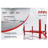 NEW 2026 FPPL 4-Post 9,000 LB Vehicle Lift - Red