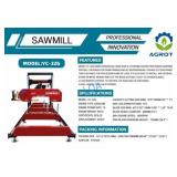 NEW 2026 AGT YC-32G 15HP Portable Sawmill in Crate