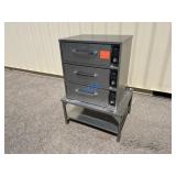 Commercial Restaurant Heated Food Cabinet on Table