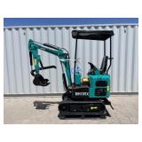 UNUSED 15HP Gas Mini-Excavator MH13RX w/ Blade