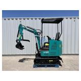 UNUSED 15HP Gas Mini-Excavator H16R w/ Blade