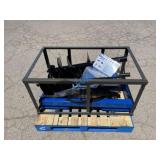 2026 Skid-Steer Hydraulic Blue Auger Set w/ 3 Bits