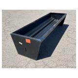 UNUSED KC 90" Cattle Steel Feeder Trough -A