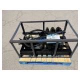 2026 Skid-Steer Hydraulic BLK Auger Set w/ 3 Bits