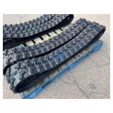 (2)pc- UNUSED ZJG 7 inch wide Rubber Tracks