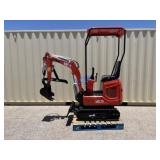 UNUSED SDL15HP Gas Mini-Excavator ME15 w/Blade