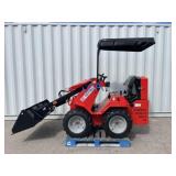 2026 SDA-140W Ride on Skid-Steer Wheel Loader