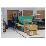 School Surplus: Apx(8)pcs Folding Tables / Row