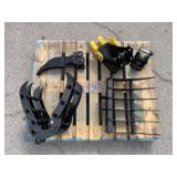 (5)pc- NEW 2026 ZJG Mini-Excavator Attachment Set