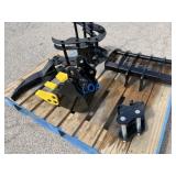 (5)pc- NEW 2026 ZJG Mini-Excavator Attachment Set