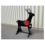 NEW Steel Deer Shooting Target w/ Red Dongle