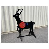 NEW Steel Deer Shooting Target w/ Red Dongle