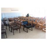 School Surplus: Aprx(140)pcs Classroom Chairs