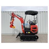 2026 NEW 18HP Kubota Diesel ZJ-18 Mini-Excavator
