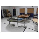 School Surplus: Apx(10)pcs Classroom Tables Row