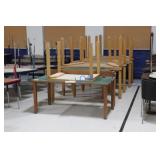 School Surplus: Apx(11)pcs Classroom Tables Row